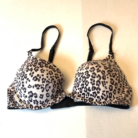 victoria secret animal print bra